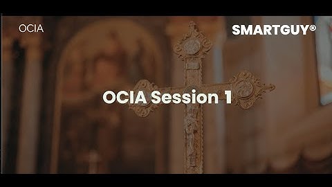 Catholic Introduction - OCIA - Session 1 - Welcome & Journeys