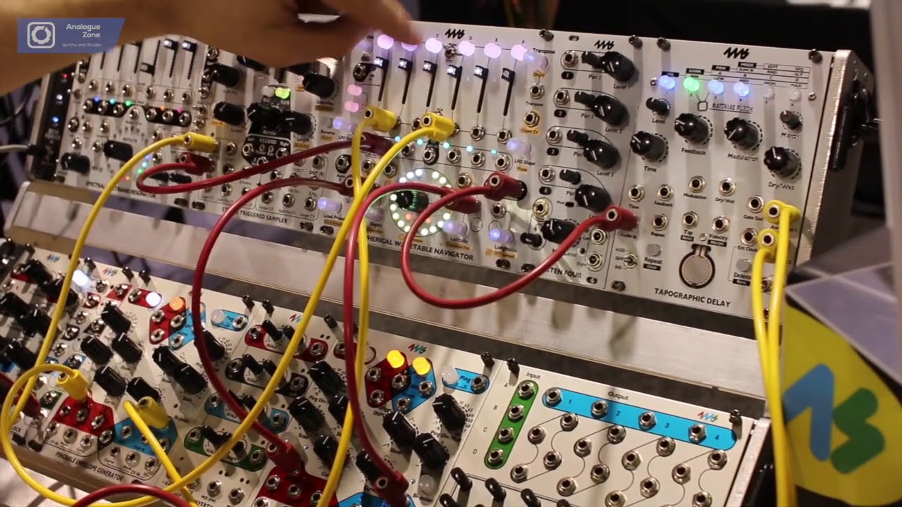NAMM 2018 4ms Company Spherical Wavetable Navigator