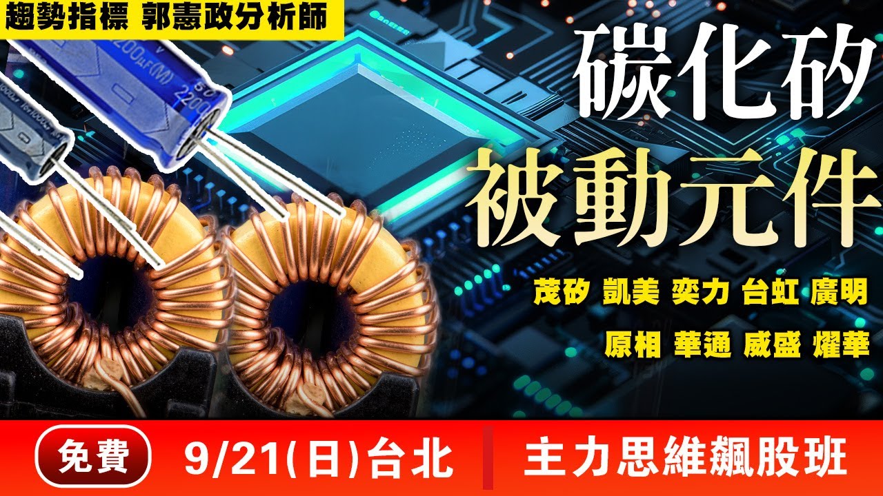 碳化矽 被動元件 20250916 趨勢指標 郭憲政分析師