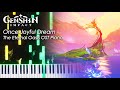 Oncejoyful dream the eternal oasis piano ost genshin impact piano tutorial  sheet music