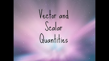 (7) IGCSE Physics in 60 Seconds - Vector and Scalar Quantities