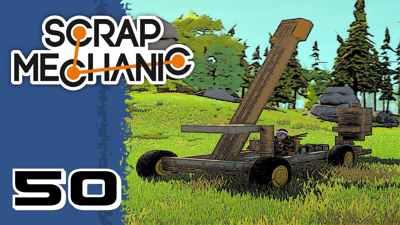 Scrap mechanic выживание карта