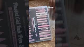 Best Pink Gel Ink Pen Set #deals #amazon #tiktok #houston #backtoschool #fourcandies #beststationary