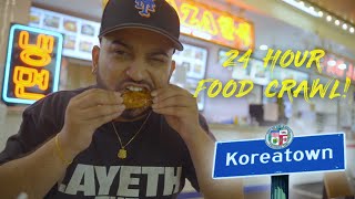 HUGE KOREATOWN Los Angeles 24 Hour Food Crawl! (What We Ate in KTown LA in 24 Hours!)