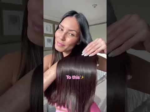 Video: Cuba Revayur Insta Shine Minyak Rambut Tanpa Lengkung Untuk rambut Touchable Soft dan Silky!
