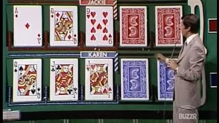 Card Sharks  Episode 41 Jackie V Karen