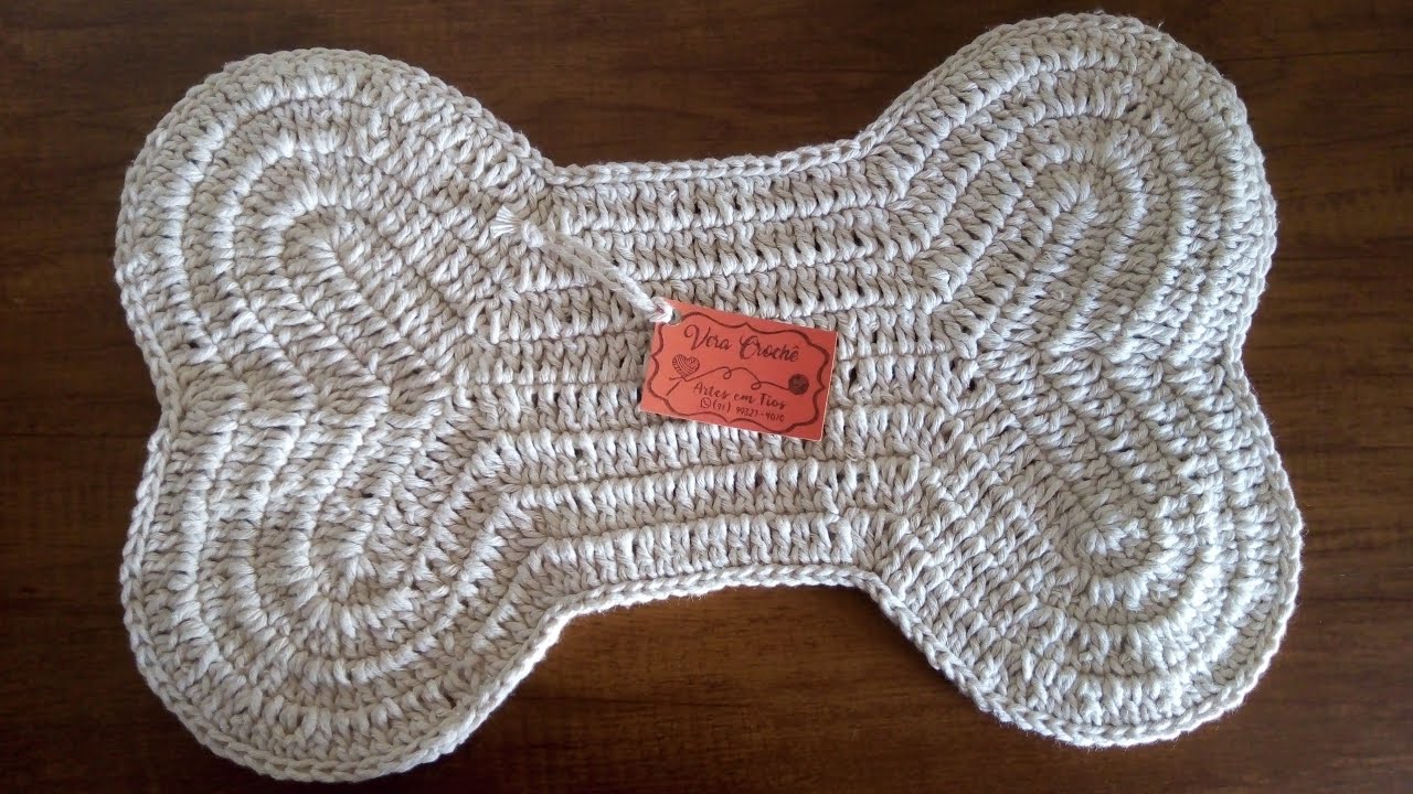 tapete ossinho) crochê da vera