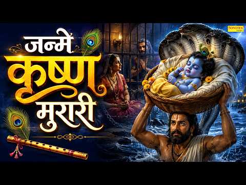 जन्मे कृष्ण मुरारी | जन्माष्टमी भजन | Janme Krishna Murari | Hansraj Railhan~Top Janmashtami Bhajan