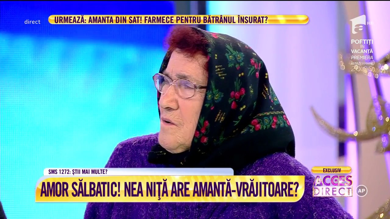 Amor sălbatic! Coana Păuna susține că soțul ei are amantă