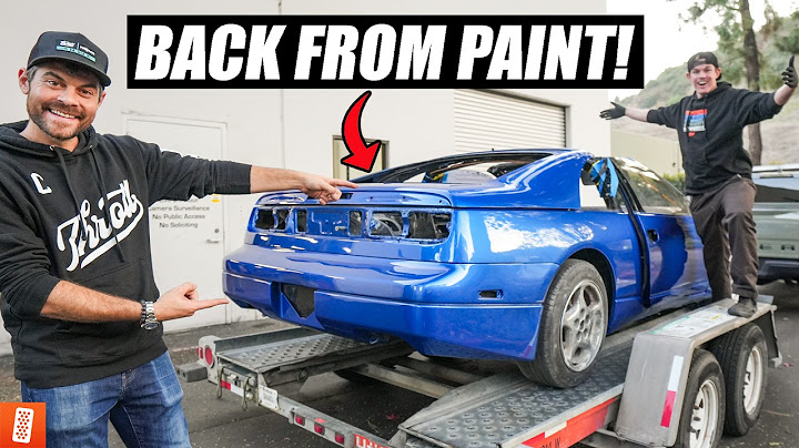 Turning a $300 Nissan 300ZX into a $30,000 Nissan 300ZX - Part 5 (BAYSIDE BLUE PAINT JOB!)