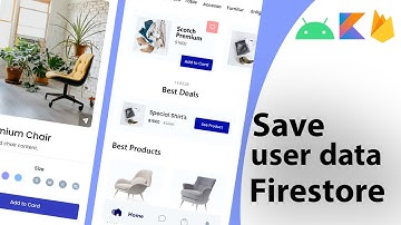 #7 Save the user data | firebase firestore