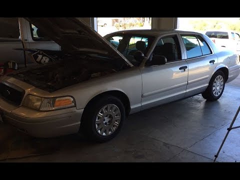 2004 Crown Vic Exhaust Manifold Replacement - YouTube