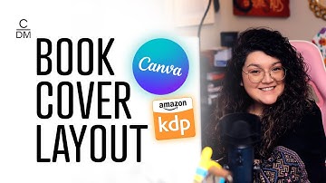 Full KDP book cover (front, back, and spine) for print in Canva