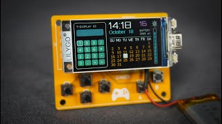 T-display S3 Calculator + Calendar + Clock + Few tips (battery and brightness)