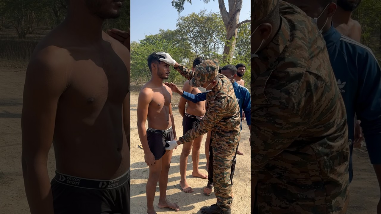 Indian Army private part medical test #army #agniveer #medical #test t