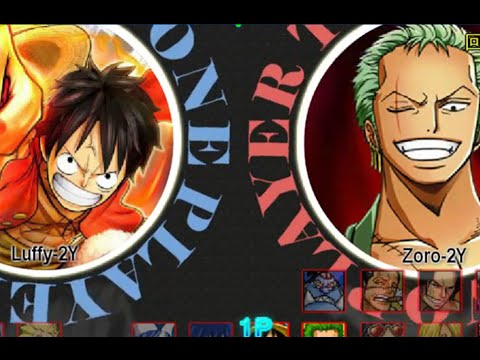 Fairy Tail Vs One Piece 1.0 - Luffy-2Y Vs Zoro-2Y - Best Gaming Guide -  Youtube