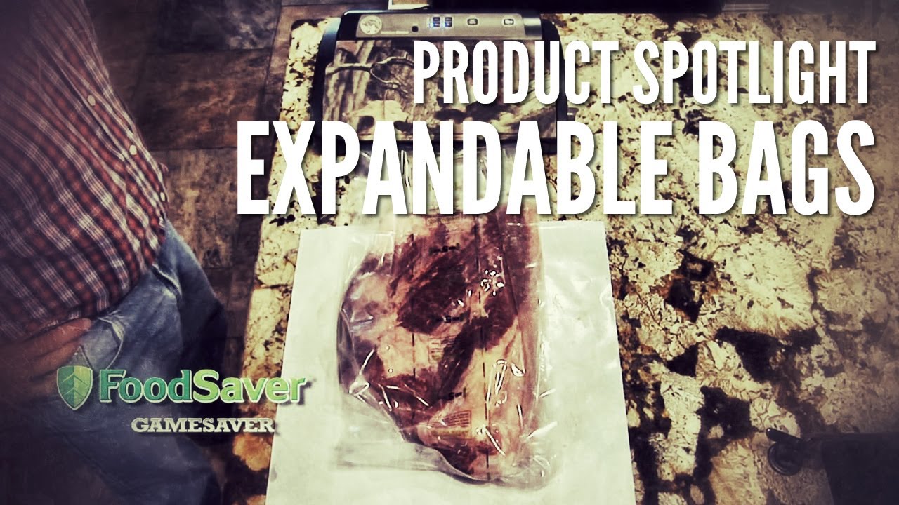 Product Spotlight: Expandable Foodsaver Gamesaver Bags 