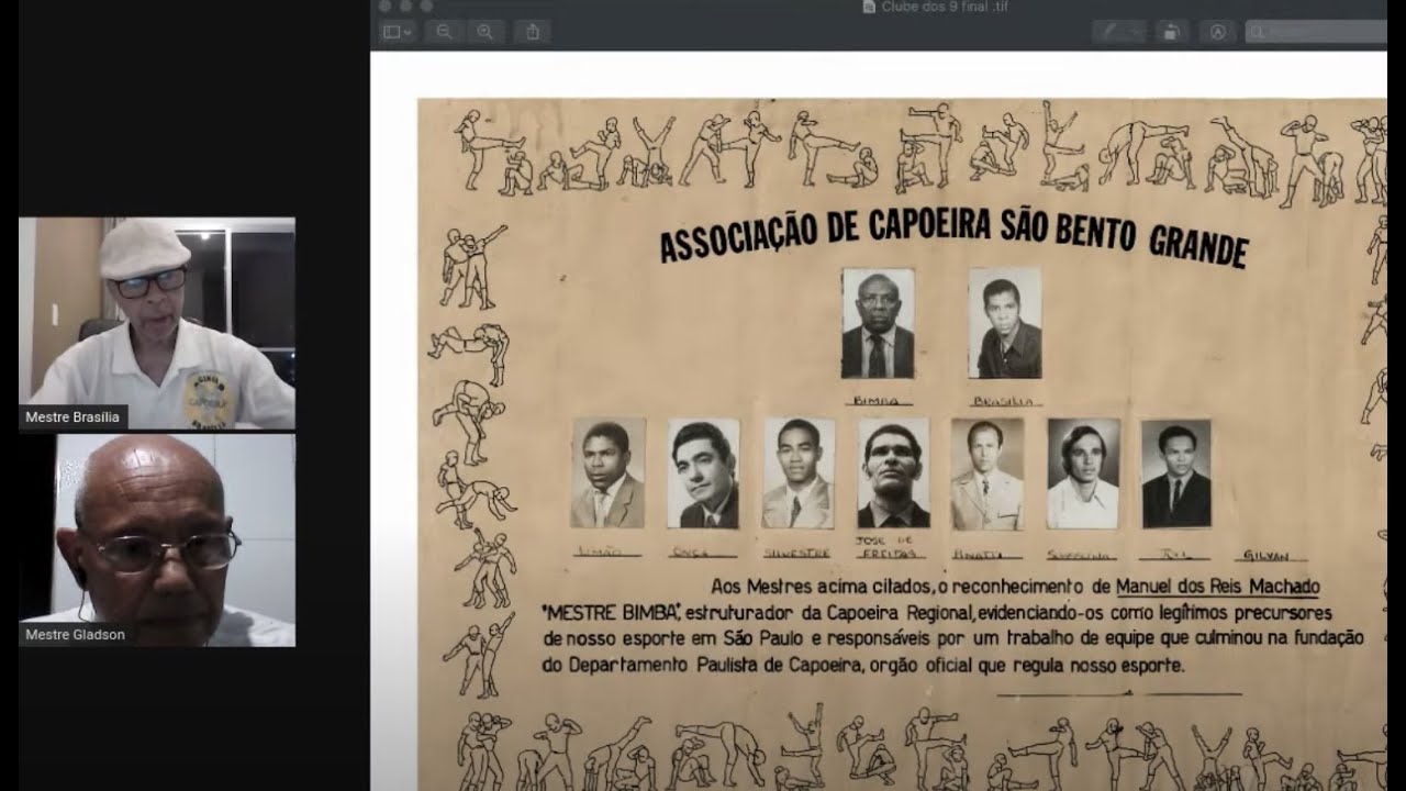 A História da Formação da Capoeira em São Paulo - Mestre Brasília e Mestre Gladson