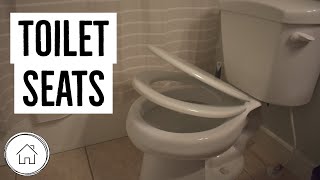 DIY How to Install a Toilet Seat - Remove and replace!