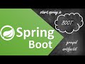 How to create a simple spring boot project in startspringio