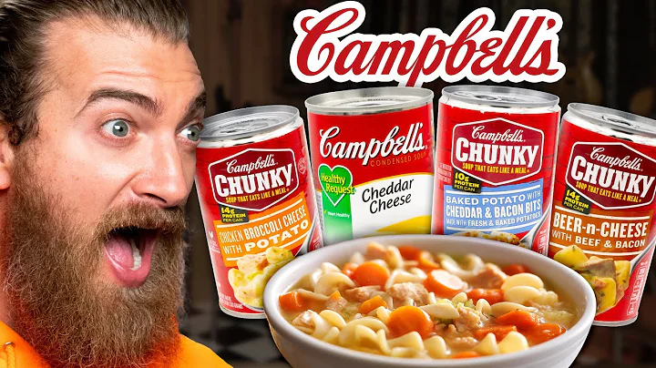What's The Best Canned Soup? (Taste Test)