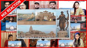 Bhavya Ayodhya Ram Mandir 3D Animation || MIX VERSE