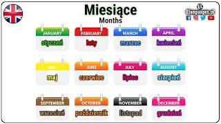 Miesiące po angielsku - Months in English