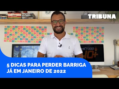 5 dicas para perder peso já em janeiro de 2022