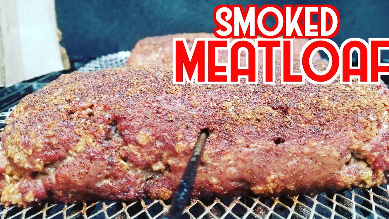 Smoked Meatloaf on Char Griller Smokin Outlaw - YouTube