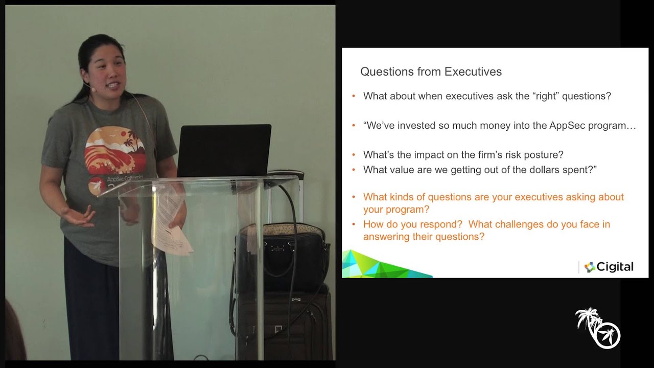 Software Security Metrics - Caroline Wong - AppSec California 2016