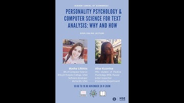 Personality Psychology and Computer Science for Text Analysis: Why and How