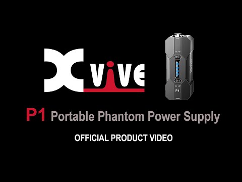 P1 Portable Phantom Power Supply official XVIVE video