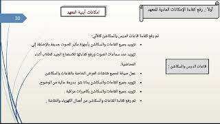 عرض تقديمي بصوت نوران البدويهي للمعهد العالي للحاسبات ونظم المعلومات وعلوم الإدارة بشبرا الخيمة