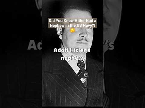 Weird Historic Facts: Adolf Hitler's Worst Enemy - William Hitler