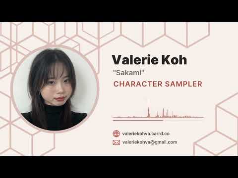Valerie Koh/Sakami - Character Sampler