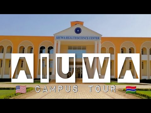 TOUR: American International University in The Gambia // Campus Tour | Nigerian YouTuber