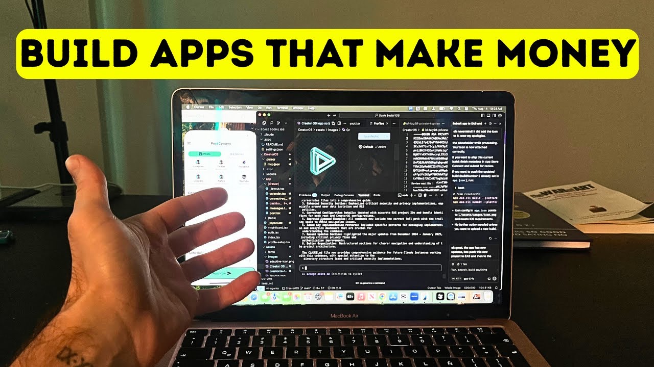 How I Code PROFITABLE Apps SOLO That People ACTUALLY Want (Idea + Build + Marketing Guide)