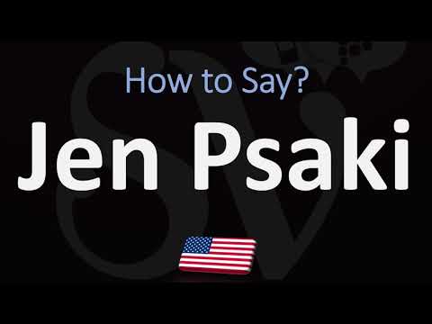 Vídeo: Jen Psaki: biografia, carreira. Palavras de Jen Psaki