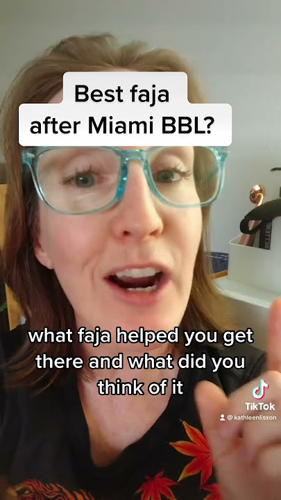 Best faja after BBL in Miami? #bblrecovery #faja #ogeefaja best Brazilian butt lift fajas