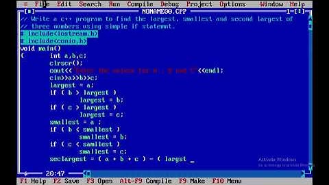 Largest Second Largest and  Smallest using Simple if statement
