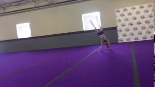 CheerXperience Tumbling: Round Off Back Handspring Whip to Back Handspring Full