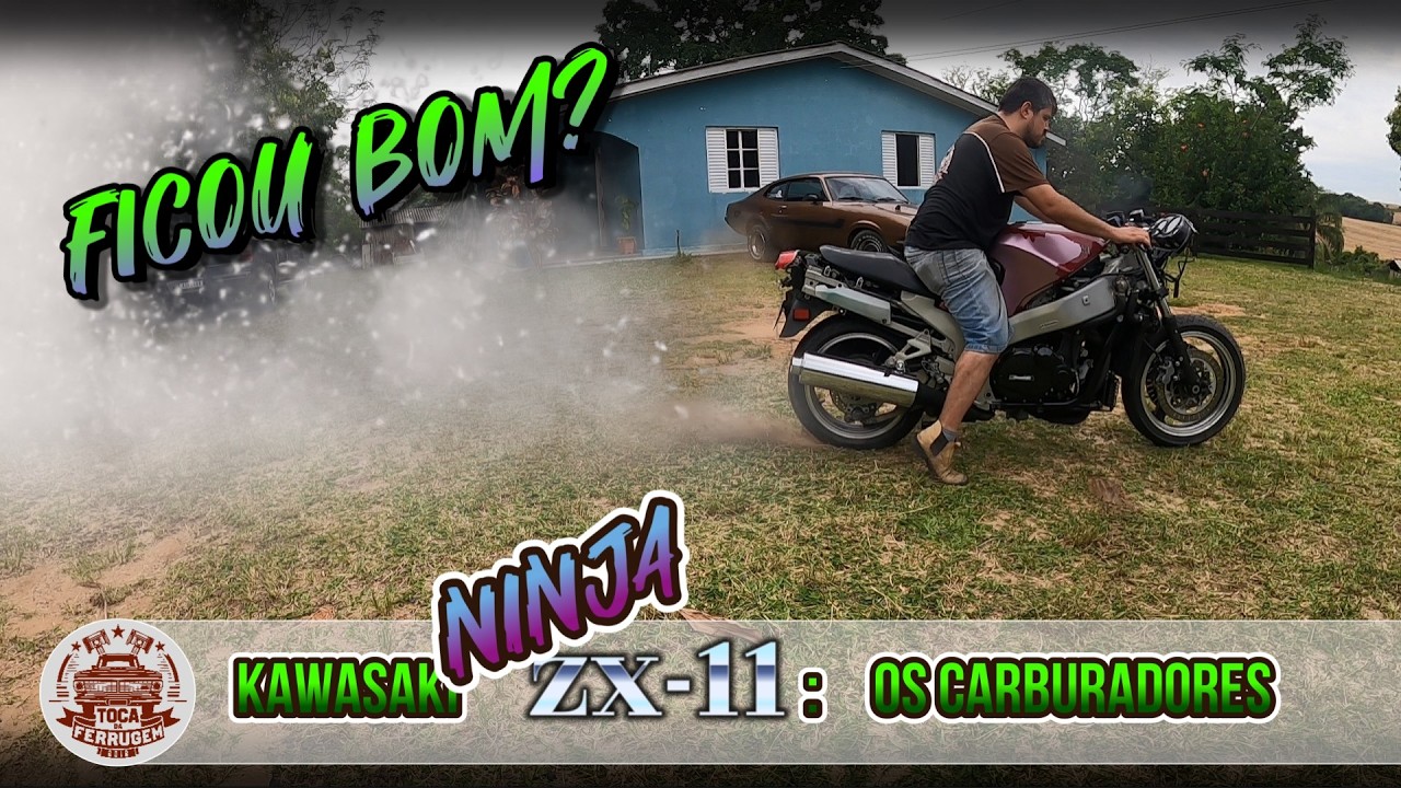 KAWASAKI ZX-11 1993 - EP 3: Battle to run. - YouTube
