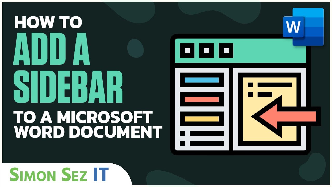 How to Add a Sidebar to a Microsoft Word Document