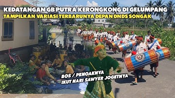 KEDATANGAN GENDANG BELEQ PUTRA KERONGKONG TAMPILKAN VARIASI TERBARUNYA DEPAN GB DNDS DI GELUMPANG