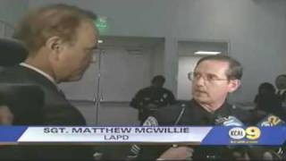 THe LAPD admits that the cameras increase rear end collisions, but it's worth it (KCAL) screenshot 4