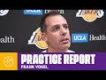 Frank Vogel gives his takeaways from yesterday's practice | Lakers Practice