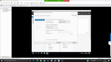 Windows Server 2019 Part 04 ||  Promote a Server Workgroup to Domain Controller ||