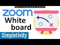 How to use the Zoom Whiteboard & Annotations (Tutorial)