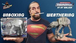 AT-AT Walker - Unbox & Weathering : Micro Galaxy Squadron