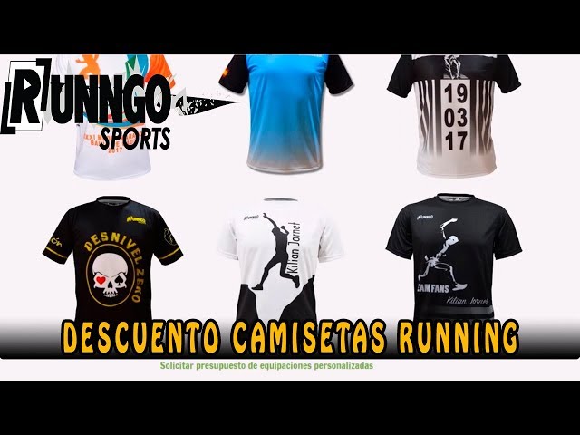 aprender en cualquier momento legumbres Runngo Sports | Descuento camisetas personalizadas para correr |Running | -  YouTube